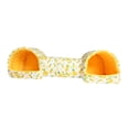 thumbnail image 2 of Jaula cueva túnel para hámster, accesorios, juguete transpirable para conejos, escondite para jerbos piña amarilla, 2 of 9