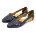 thumbnail image 2 of Spring Step Women's Delorse Pointed Toe Slip On Flats, Navy,10 M US, 2 of 7