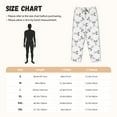 thumbnail image 3 of Logiee Antenna Icon Print Women Pajama Pants,Comfy Pj Bottom with Pockets & Drawstring,Stretch Casual Sleepwear-Large, 3 of 6