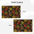 thumbnail image 4 of Placemats Set of 4 / 6, Vintage Autumn Plants Butterfly Placemats for Dining Table Indoor/Outdoors Heat Resistant Washable Placemats 18" x 12", 4 of 8