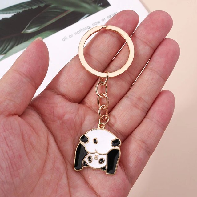 LLavero de Ángel de aleación creativo para mujer y niña, lindo llavero de coche, soporte de anillo, baratija, bolso, dijes, accesorios de joyería