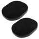 thumbnail image 1 of esponjas negras de limpieza facial con carbón de bambú activado para limpieza y exfoliación de la piel, 1 of 7