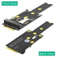thumbnail image 2 of Mini PCI-E to M.2(NGFF ) Key M Adapter with SIM Card Slot for WiFi/WWAN/LTE Module, 2 of 6