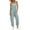 Light Blue# jumpsuits for women, variant on Oksale Womens Plus Size Jumpsuits with Pockets Casual V Neck One Piece Jumpsuit Wide Leg Pants 2026 Black M