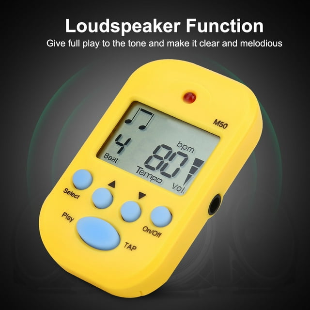 Metronome, Mini Battement Numérique Tap Tap Metronome Tempo Metronome Fabriqué avec Expertise