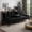 Black, variant on Walsunny Leather Futon Sofa Bed with Hidden Cup Holders, Modern Convertible Folding Futon Couch with 3-Angle Adjustment for Living Room, Small Space, Black
