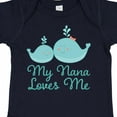 thumbnail image 4 of Inktastic My Nana Loves Me Boys or Girls Baby Bodysuit, 4 of 5