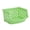 Green, variant on Multi Colored Stackable Storage Bins 4 Colors, Plastic Storage Baskets for Kitchen Storage, Toy Storage, Space Saving Organization Container
