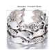 thumbnail image 3 of Anillos para Mujer, Regalos para Mujer Para Mi Hija Nadando Contra Corriente Dedo para Mujer Un anillo, 3 of 5