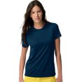 thumbnail image 1 of Hanes Cool DRI Women`s T-Shirt, 3X, Navy, 1 of 2