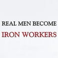 thumbnail image 2 of CafePress - Real Men Become Iron Workers Infant Bodysuit - Baby Light Bodysuit, Size Newborn - 24 Months, 2 of 4