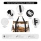 thumbnail image 4 of Disketp Western Cowboy Countryside Bolsa de Viaje Tipo Duffle, Bolso de Mano para Fin de Semana para Mujer, Bolsa de Gimnasio Ligera para Hombre, Esencial para Viajes, 4 of 7