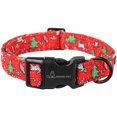 thumbnail image 1 of Collar para perro Aring Pet, tamaño mediano, 2,5 cm, ajustable, algodón, 1 of 3