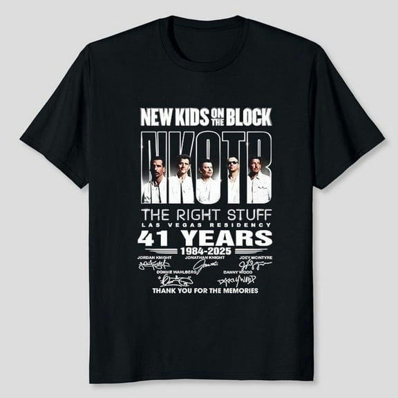 NKOTB New Kids On The Block Tour 2025 Unisex, Sizes S-5XL, Tbun