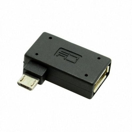 Xiwai Adapter 90 Degree Left Angled Micro USB 2.0 OTG Host Adapter with USB Power for Galaxy S3 S4 S5 Note2 Note3 Phone Tablet price history on PriceWatchPro
