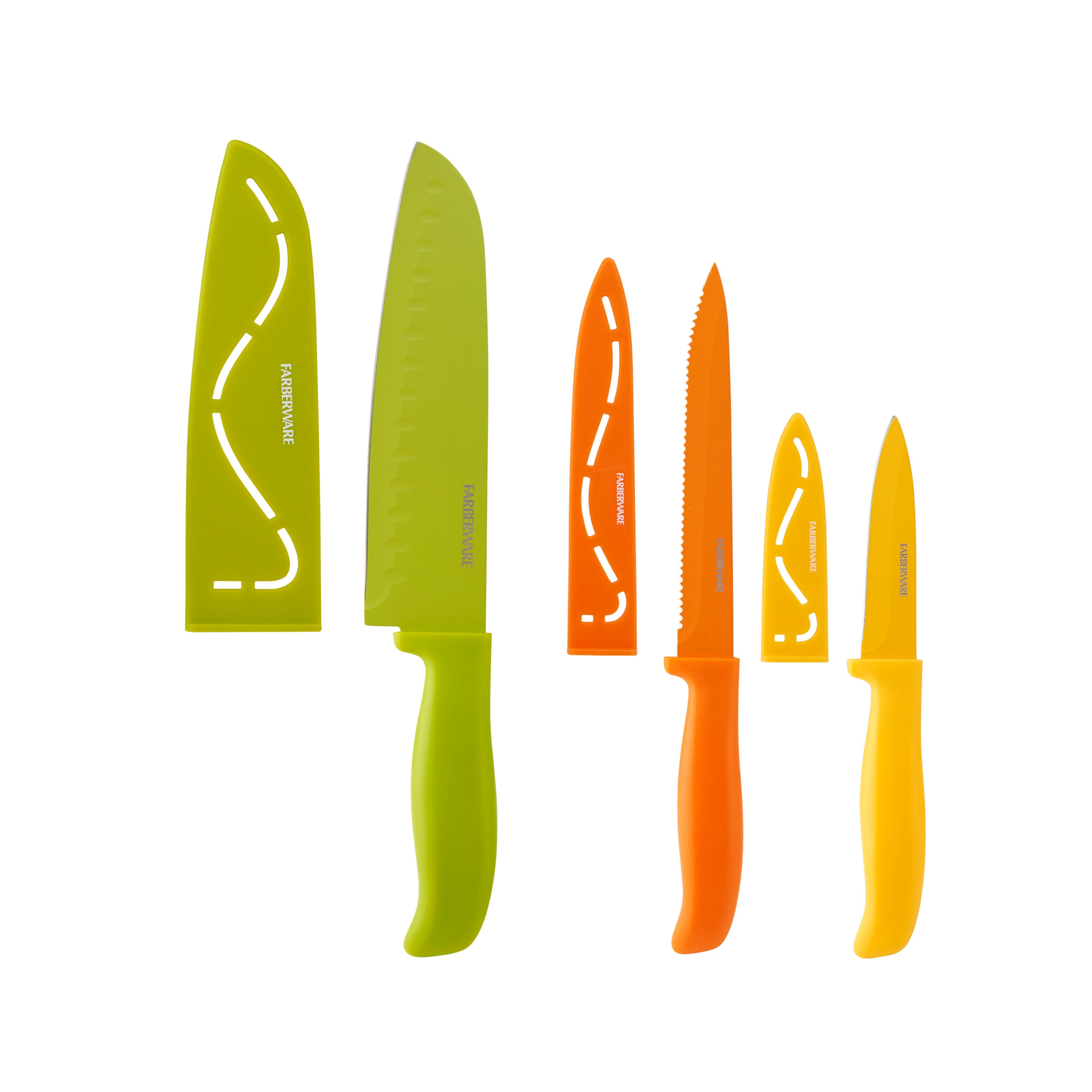 Farberware Colourworks Resin 12-Piece Stick Resistant Knife Set - image 5 of 15