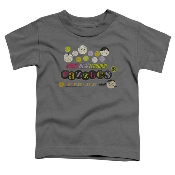 Dubble Bubble - Razzles Retro Box - Toddler Short Sleeve Shirt - 3T