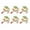 C, variant on Uehgn 6Pcs Enamel Christmas Napkin Rings Elegant Xmas Tree Reindeer Snowflake Napkin Holders Christmas Wedding Party Table Decor