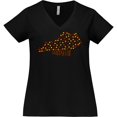 thumbnail image 3 of Inktastic Happy Fall Y'all Kentucky Women's Plus Size V-Neck T-Shirt, 3 of 5