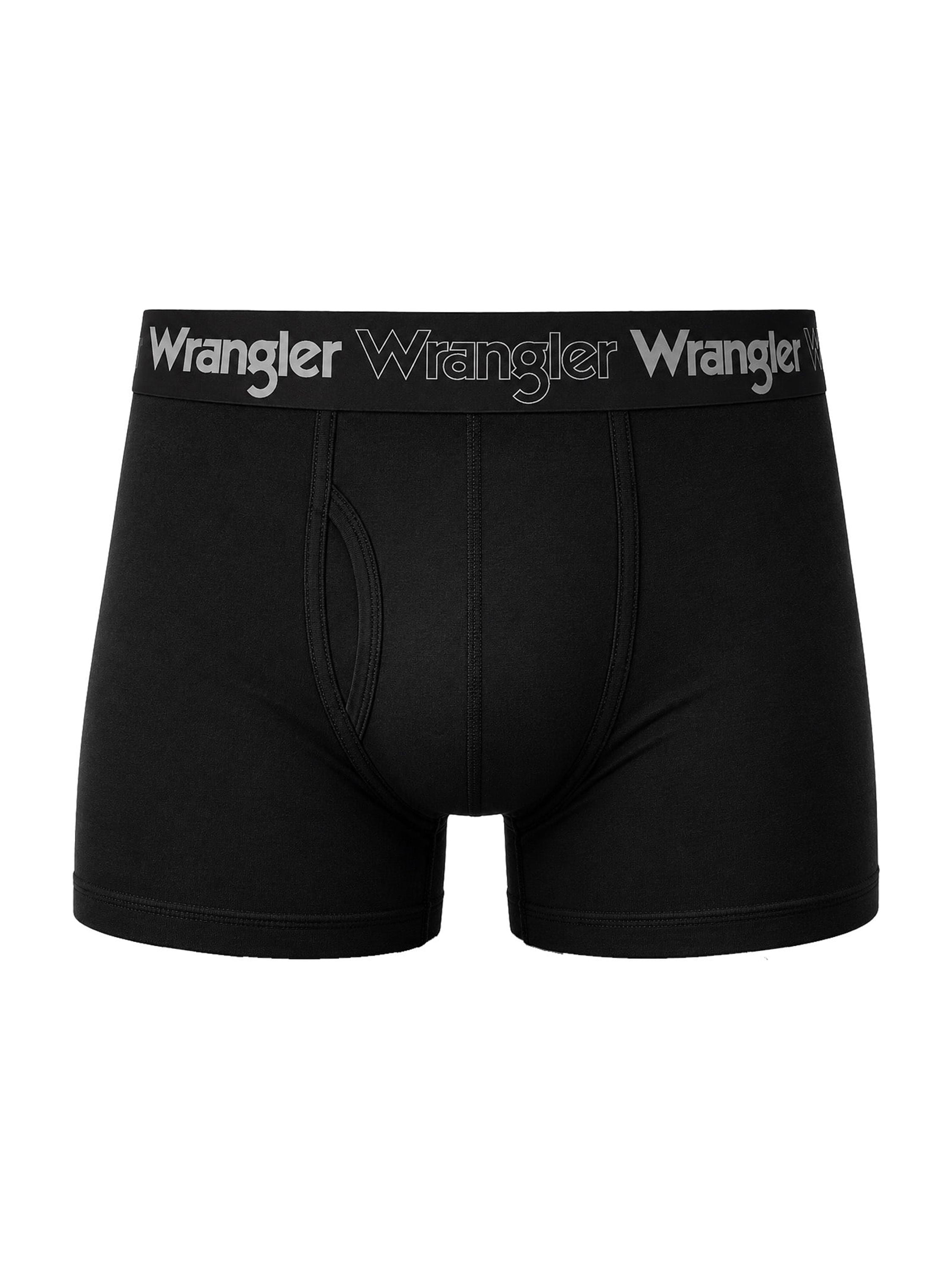 Wrangler Men's Flex Microfiber 6" Boxer Brief, 6 Pack