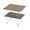 Khaki, variant on JZROCKER Double Layer Aluminum Top Light Weight Outdoor Picnics Desk Folding Camp Table