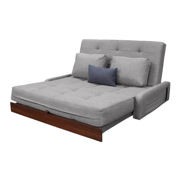 Sofá Cama Easy Living Floid Gris Claro