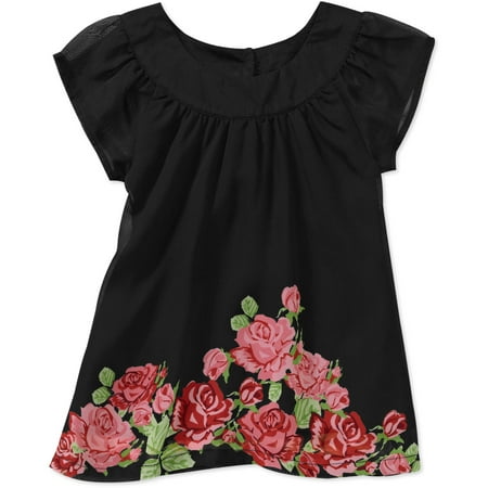 George Baby Girls' Floral Chiffon Print Dress