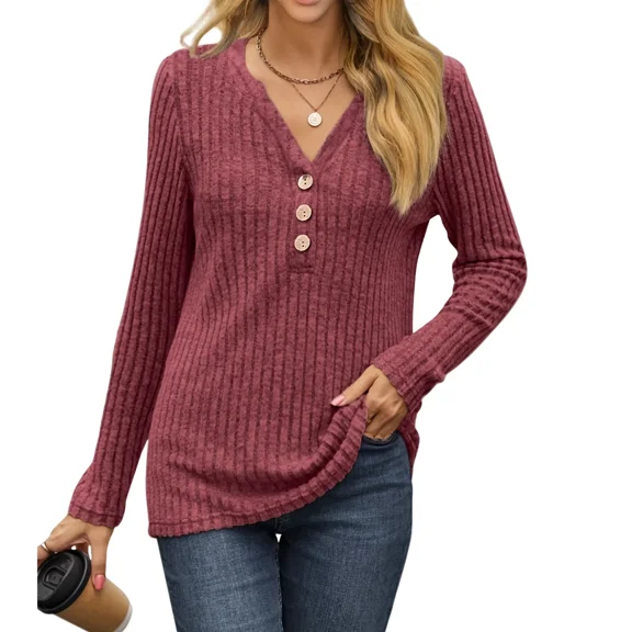 AviBest Women's Casual Long Sleeve Sweaters