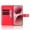 Red, variant on Wallet Case for vivo V70 5G with Card Holder, PU Leather Flip Phone Case with Kickstand Magnetic Closure Wrist Strap Brown