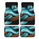 thumbnail image 1 of Fotbe Blue Viper Snake Juego de 4 Tapetes para Auto con Estampado – Alfombrillas de Goma Reforzada, Diseño Antideslizante, Protección para Todo el Año – Vehículos, Autos, Camionetas y SUVs, 1 of 7