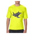 thumbnail image 1 of "Mens and Big Mens Sea Turtle Hawaii T-Shirt, up to size 3XLT", 1 of 5