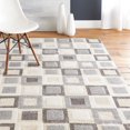 thumbnail image 4 of hometrends Earth Tones Geometric Synthetic Area Rug, 4 of 4