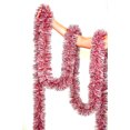 thumbnail image 3 of Super Duper Thick Tinsel Garland Multi-Packs for Christmas, Birthdays, Holiday Decoration, Special Events (2 Mixed Red and White 50 ft.), 3 of 8