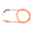 Orange, variant on Arashi Clutch Cable for SUZUKI GSXR 600 750 2006-2010 Stainless Wire Line and Rubber Motorcycle Accessories GSX-R600 GSX-R750 GSXR600 GSXR750 Orange 2007 2008 2009