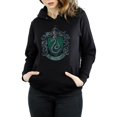 thumbnail image 3 of Harry Potter Womens Slytherin Cotton Hoodie, 3 of 5