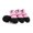 Pink-3XL, variant on 4pack Antislip Pet Paws Protectors Comfortable Dog Sneakers Pet Footwear for Outdoor Fun