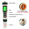 thumbnail image 7 of 10 in 1 Digital Water Tester Meter, PH/TDS/EC/Salinity/SG/ORP/Hydrogen-rich/Resistivity/Temp/Nutrient Solution, Water Tester Pen for Drinking Water Hydroponics Plant Fish Tank, Pool Salt Tester, 7 of 7