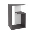 thumbnail image 3 of TUHOME Everet 25" High Side Table, Onix - White, 3 of 5