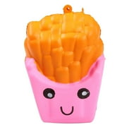 Fashion Funny Squeeze Soft PU French Fries Scented Slow Rising Toys Stress Relief Toys