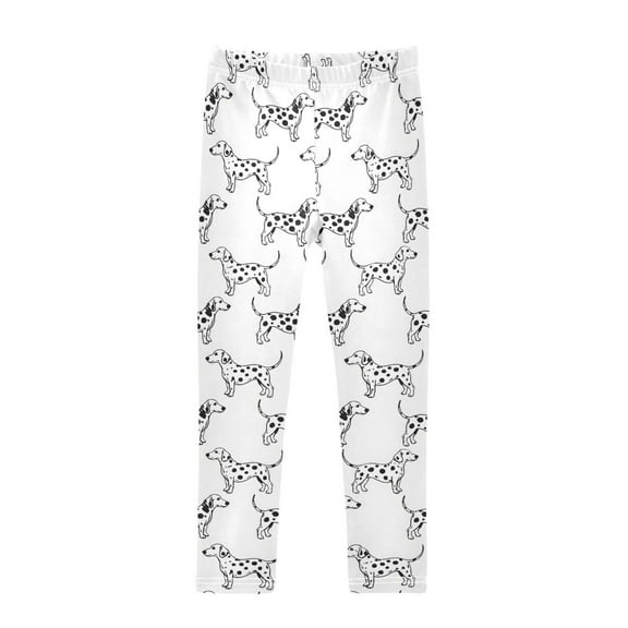 joogoo Girls' Leggings Dalmatian Dogs Yoga Pants 6T