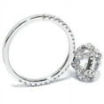 thumbnail image 3 of Pompeii 2 1/2ct Halo Diamond Engagement Ring 14K White Gold (G/H,SI2-I1), 3 of 3