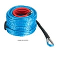 thumbnail image 2 of Miumaeov 3/8" x 100' Synthetic Winch Rope with Hook Winch Cable with Protective Sleeve Car Tow Recovery Cable for 4WD Off-Road Vehicle Truck ATV UTV SUV 23,809 LBS Breaking Strength, 2 of 12
