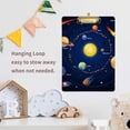 thumbnail image 6 of FMSHPON Galaxy Universe Clipboard Hardboard Wood Nursing Clip Board and Pull for Standard A4 Letter 13x9 inches, 6 of 7