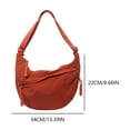 thumbnail image 2 of Bolso Cruzado Crescent para Mujer Al Aire Libre Con Correa Ajustable () Naranja, 2 of 6