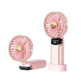 thumbnail image 3 of La Oficina Regalos Ventilador Portátil Mini Usb Colgante Portátil Plegable Silencioso Escritorio Ventilador, Abs Azul 7.67x3.34In, Ventilador Portátil Recargable, 3 of 6