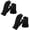 Black&Black, variant on REDESS Mens Womens Winter Gloves Touchscreen Winter Warm Knit Gloves,Black