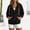 Black, variant on Henley Pullover Hoodie Women Corduroy Snap Button Sweatshirt Long Sleeve Drawstring Fall Outfits Slouchy Tops with Pocket Gray XXL