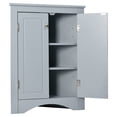 thumbnail image 3 of 2024 New Triangle Bathroom Storage Cabinet with Adjustable Shelves, Freestanding Floor Cabinet, for Home, Kitchen, Bathroom, 3 of 9
