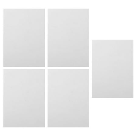 ifundom 5Pcs Aluminum Alloy Sublimation Photo Blanks Metal Sheets for Wedding and Holiday Signs