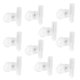 thumbnail image 1 of Vogacara 10 unids/bolsa de pinzas para pellizcar uñas, pinzas de plástico para manicura, herramienta de fijación para decoración de uñas con curva C Type3 NO3 Vogacara CE000398-01, 1 of 6